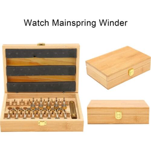Watch Mainspring Winder Wristwatch Repairing Professional Winding Tool Accessory Replacement Barrels 20 Different Model