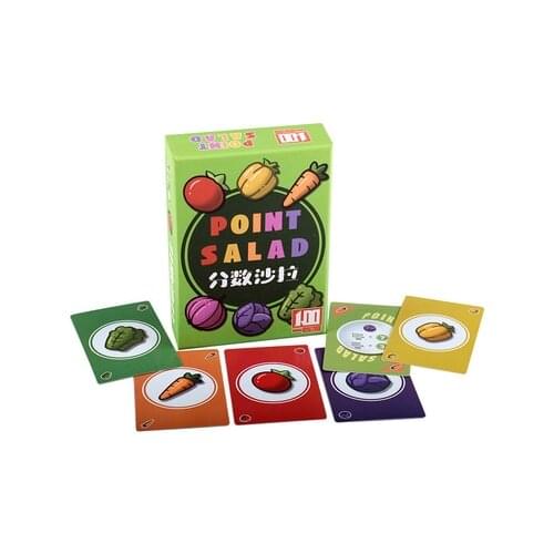 New Fraction SALAD Funny Board Game 2-6 Players For Family/Party/Friend Send Children Gift