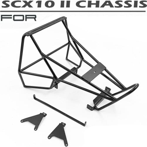 Rc Toys Car Aluminum Alloy Back Roll Cage Fit For 1:10 Scale Remote Control Toy Model Axial Scx10 II Chassis Match Pickup Body