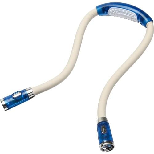 Convenient Led Lamp Neck Light Book Light Reading Lamp Novelty Led Night Flash Light for Reading Camping Repairing