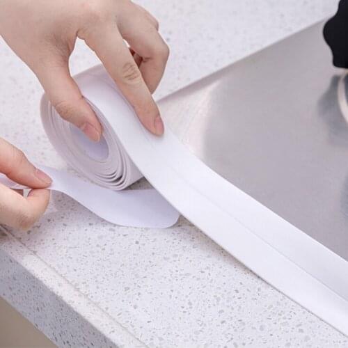 NICEYARD PVC Kitchen Bathroom Wall Sealing Tape Adhesive Tile Crack Repair Waterproof Mildew Tape