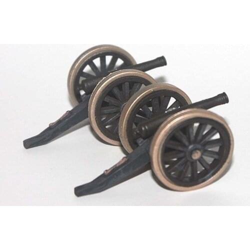 1/87 New Special Price Die-cast PVC World War Ii Scene Model Cannon Toy Decorations Toys For Children