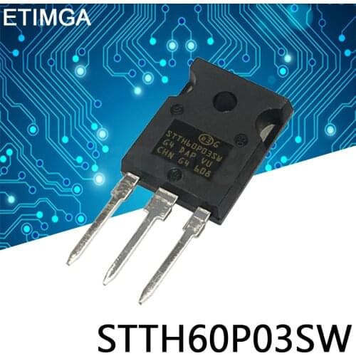 5PCS/lot STTH60P03SW TO-3P STTH60P03 TO247 60P03SW TO-247 60P03