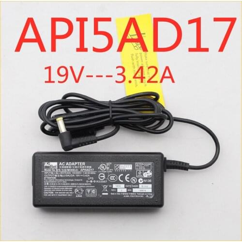 API5AD17 Adapters Accessories Parts AC/DC Adapters 100% Original Product API5AD17 19V 3.42A