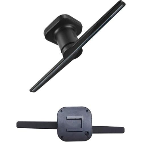 Free Shipping 3D LED Portable Player Holographic Display Fan Unique Hologram Projector