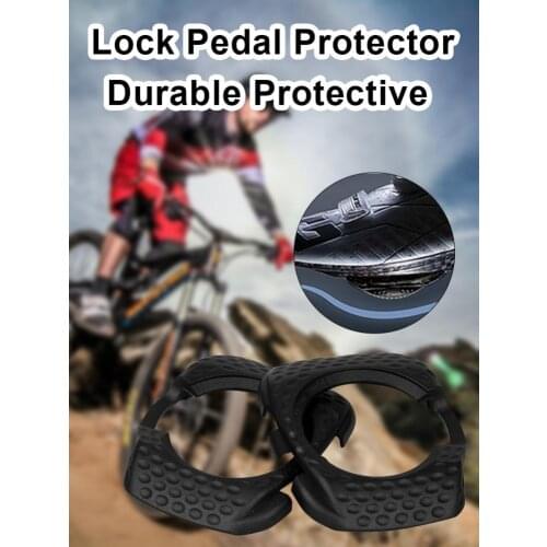 Cycling Shoes Cleat Cover Non-slip Pedal Cleat Covers Lock Pedal Protector Durable Protective Cover Cycling Shoes Cleat Covers