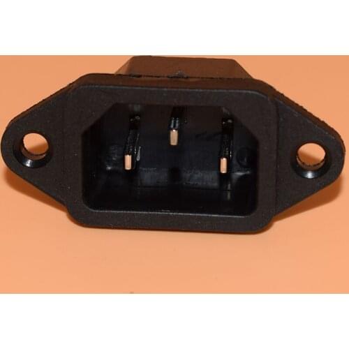 2017 Hot 5 Pcs 3P IEC 320 C14 Male Plug Panel Power Inlet Sockets Connectors AC 250V 10A