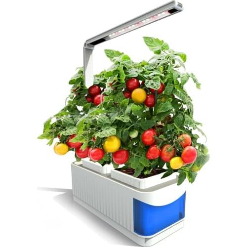 Multifunctional Smart Indoor Herb Gardening Planter Kit Hydroponic Growing System with LED Plant Grow Light AC100-240V