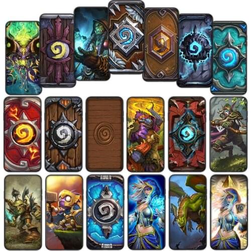 Hearthstone Soft Cover Case for Xiaomi Mi Redmi Note 9 SE 9C 9S 9T Pro Max