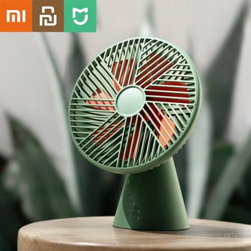Xiaomi New Sothing Desktop Fan Portable Mini Humidifier Fans Rechargeable Handheld Air Conditioner Removable Fan Cooler For Home