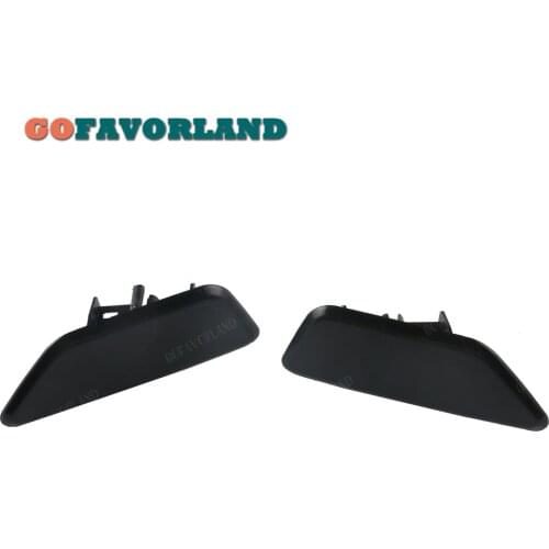 Pair Front Left+Right Head Light Washer Spray Nozzle Cover 86636AJ050 86636AJ040 For Subaru Outback 2010-2012