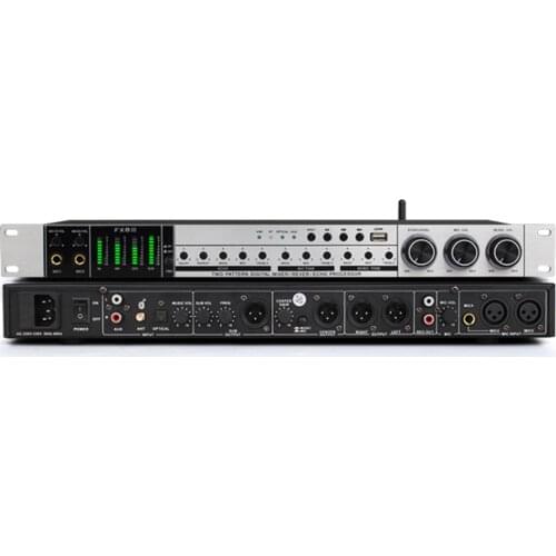 Professional pre-stage anti-howling suppressor ktv effector audio DSP reverb processor anti-interference suppressing howling