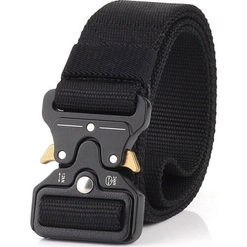 Outdoor Adventure Belt Belt Multifunctional Nylon Outdoor Training Belt Mens Accessories
