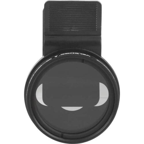 Veledge 37mm Adjustable ND Lens Filter ND2-400 Neutral Density for Different Brand Phones Lens Filter ND Lens Filter