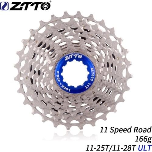 ZTTO Road Bike Ultimate 11s ULT 11-28T 11-25T Bicycle Cassette Freewheel Durable 11 Speed Ultralight Sprocket for Parts DA 9100