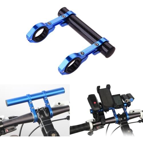 12-14cm Bicycle Handlebar Extender Mountain Bike MTB Handlebar Expander Speedometer Mount Headlight Flashlight Lamp Holder