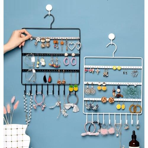 10 Hook Wall Earring Jewelry Organizer Earring Organizer Hanging Holder Necklace Display Stand Rack Holder Rack Jewelry Hanger