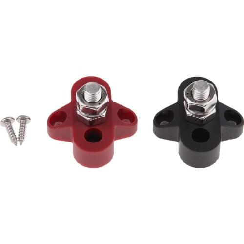 2 Set Power Post Junction Block, Negative Distribution Block, Bus Bar