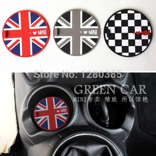 2pcs Mini Cabrio Clubman Countryman Coupe Paceman Roadster car cup pad