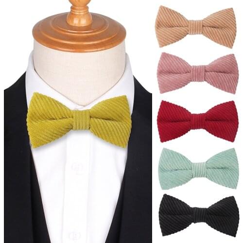 Macarons Color Bow Tie For Men Women Classic Solid Bowtie Tuxedo Mens Bow ties For Wedding Party Butterfly Bowties Cravat