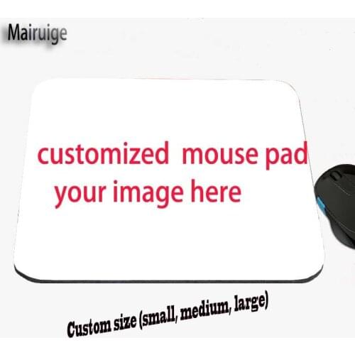 DIY Gives Us The Image You Like, Custom Printed Anti-slip Sliding Rectangle Rubber Mouse Pad for Advertising and Giving
