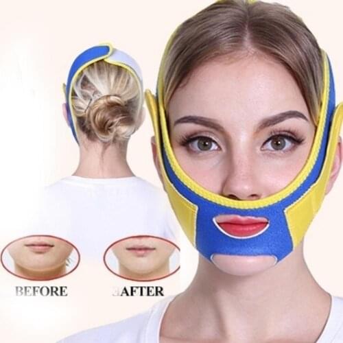 50% Hot Sale Elastic Face Belt Strap Skin Care Elastic Face Slimming Bandage V Line Face Sharpe Women Chin Cheek Lift Up Belt