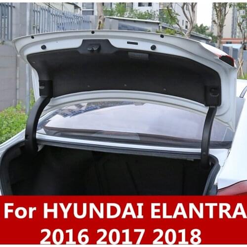 Trunk hydraulic support rod protective cover Tail protective sleeve 2pcs Auto Accessories For hyundai Elantra 2016 2017 2018