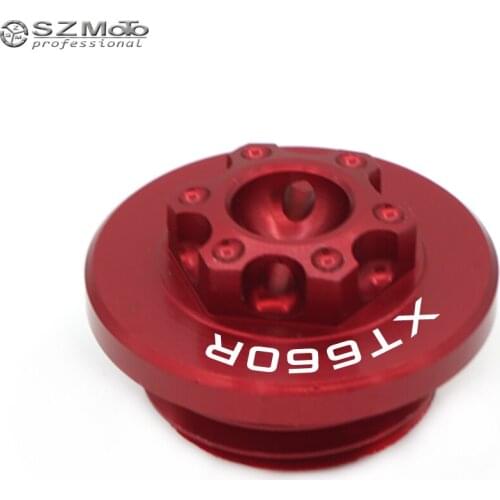 Engine Oil Filler Screw Cap For YAMAHA XT660R XT 660R 2004-2014 2013 Motorcycle Accessories With Logo