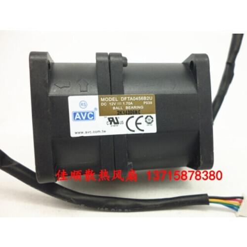 Genuine DFTA0456B2U 40*40*56 12V 1.7A 4 cm high speed turbo fan violence