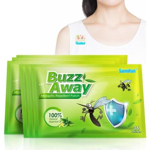 36pcs/lot Sumifun Mosquito Patch Cartoon Pest Control Plaster Repel Mosquitoes