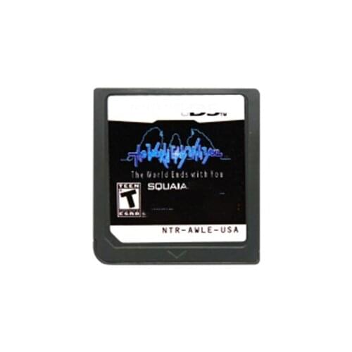 Superior US Version Memory Card for Nintendo DS 3DS 2DS English Language The World Ends With You