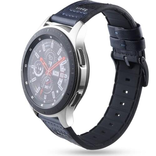 22mm Soft Silicone Breathable Strap for Samsung Galaxy Watch 3 45mm/46mm/Gear S3 Band Ten Carbon Fiber Bracelet for Huawei GT 2