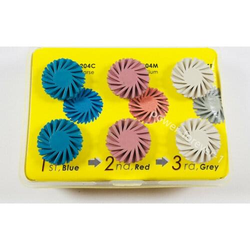 Sof-Lex Spiral Finishing Polishing Wheel Dental Composite Cosmetic Diamond 65