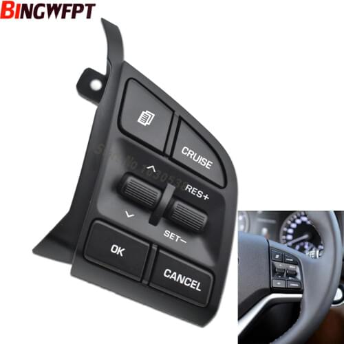 High quality Steering Wheel button For Hyundai Tucson TLC IX35 2015- 1.6T/2.0 Cruise Control Button switch 96720D3200