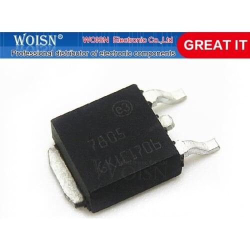1pcs/lot L7805CDT L7805 TO-252 In Stock