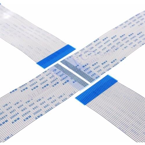 100PCS/LOT FFC/FPC Flexible Flat Cable 1.0mm pitch 30 pin 100mm length same side for ZIF Connector