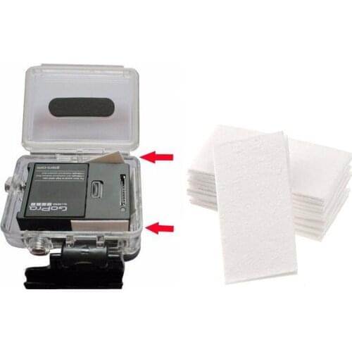 12Pcs Anti-Fog Inserts Camera Waterproof Case Anti Fog Drying Inserts for Gopro HD Hero 4/3 for SJCAM Yi Insta360 Action Camera