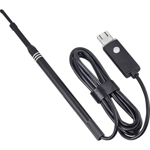 5.5mm Two In One Childrens Ear Canal Hose Endoscope Visual Endoscope Camera Light-emitting Ear Scoop Ear Digging Hose Endoscope