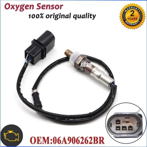 5Wire Lambda O2 Oxygen Sensor 06A906262BR For Volkswagen Caddy Box Caddy Estate Golf Plus Hatchback Plus V Touran MPV 1.6L
