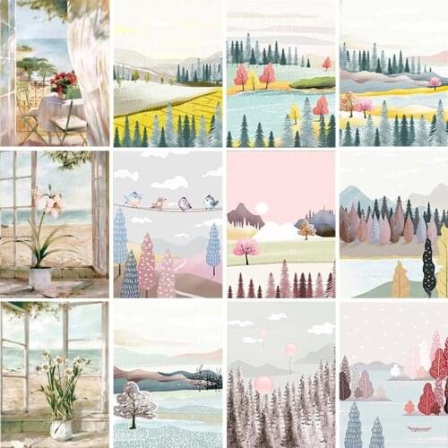 5D DIY Diamond Painting Art Rhinestone Picture Full Diamond Embroidery Cross Stitch Kit Mosaic Home Decoration Handmade Gift