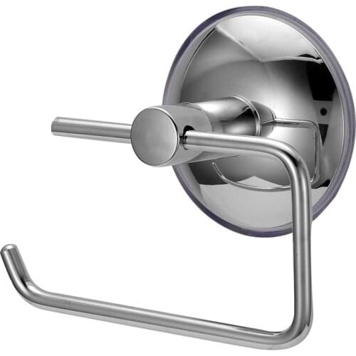 ABEDOE Stainless Steel Toilet paper Holder Heavy Duty Suction Wall Mount Toilet Tissue Paper Holder Bathroom Paper Roll Holder