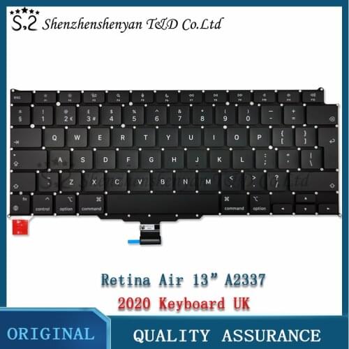 Laptop A2337 UK English keyboard for Macbook Pro Retina air 13.3 laptop key cap keyboard Brand New M1 EMC 3598 2020 year