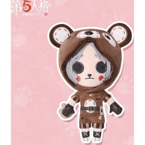 Anime Game Identity V Cosplay Survivor Mechanic Tracy Reznik Bear Girl Cos Plush Dolls Throw Pillow Plushie Toy Kids Gift