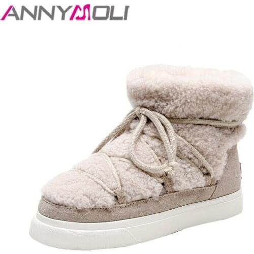Женские зимние сапоги ANNYMOLI China At AliExpress