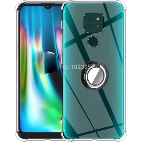 Case For Lenovo K12 Note Finger Ring Holder Clear Soft TPU Cover Shockproof Airbag Clear Case For Lenovo K12 Note