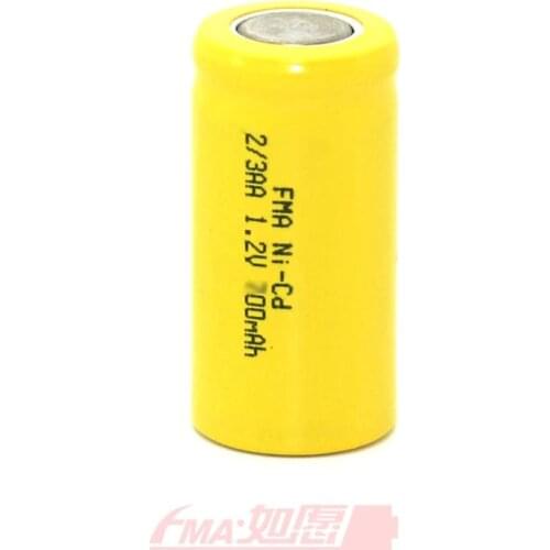 Electric Shaver razor Rechargeable Battery Ni-Cd 2/3AA 1.2V 400mAh DIY Cordless phone Exit Emergency Light cells