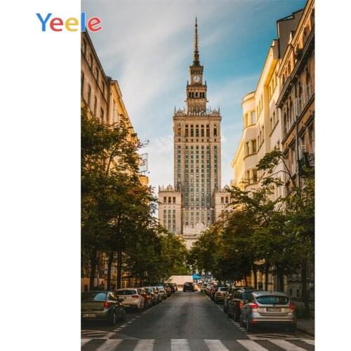 Yeele Landscape Photocall Decor Gothic Buildings Photography Backdrops Personalized Photographic Backgrounds For Photo Studio