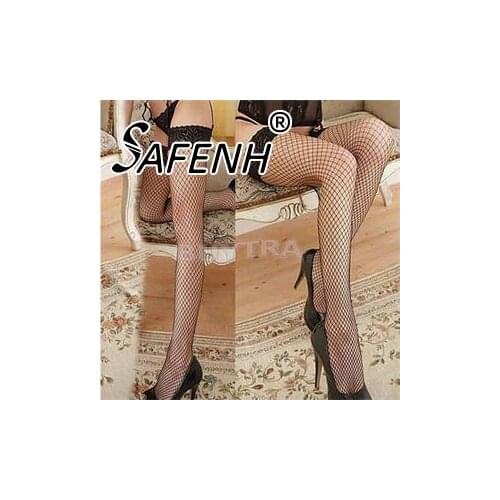 Hot One Size Sexy Women Lacework Stockings Thigh High Fishnet Stockings High Leg Lingerie Uniform Game Accessories