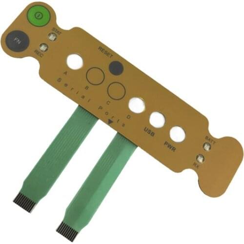 Hiper Minter Front Panel for Topcon Membrane Circuit with Two Flat Cable Interface GPS RTK GNSS Survey Instrument Accessories