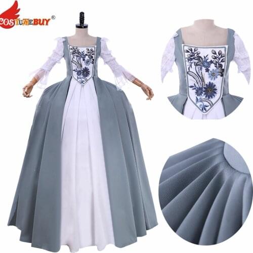 Costumebuy Outlander Cosplay Claire Wedding Dress Stuart Scotland rural Women costume Victorian Colonial ball gown custom made